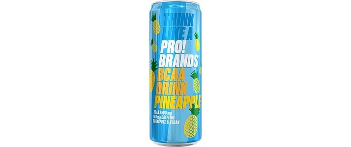 Probrands, PRO!BRANDS BCAA Drink Pineapple (330ml), Pro Brands Getränk BCAA Pineapple