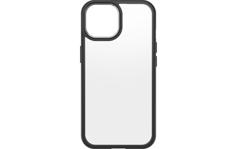 OTTERBOX, OtterBox React iPhone 15 Schwarz/Transparent Smartphone Hülle, Otterbox Back Cover React iPhone 15 Schwarz/Transparent