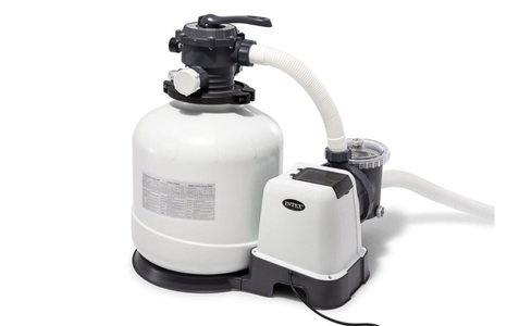 Intex, Intex Sandfilterpumpe Krystal Clear 9200 l / h ab 50 m Filteranlage, Intex Pool-Filterpumpe »Krystal Clear«