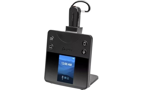 POLY, Poly Savi 8445 OFFICE - Savi 8400 series - Headset - konvertierbar - DECT / Bluetooth - kabellos, Poly Savi 8445 OFFICE - Savi 8400 series - Headset - konvertierbar - DECT / Bluetooth - kabellos