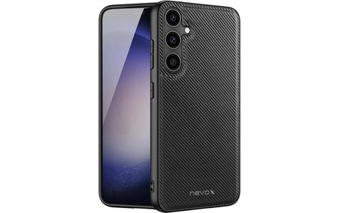 nevox, StyleShell NYLO, Handyhülle, Nevox Back Cover StyleShell Nylo Galaxy S24 Schwarz
