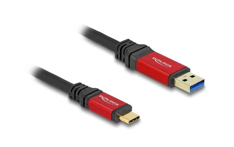 Delock USB-Kabel 10 Gbps USB A - USB C 1 m