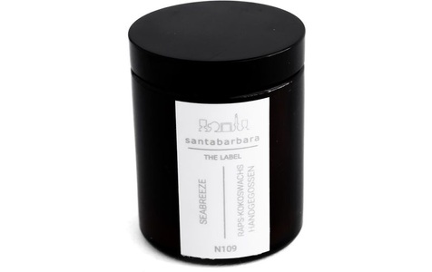 Santabarbara Interior Design, Santabarbara Interior Design Duftkerze »LABEL Tonkabohne 180 ml«, Santabarbara Interior Design Duftkerze »LABEL Tonkabohne 180 ml«