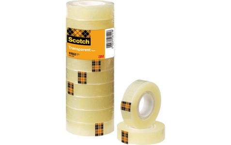 undefined, Klebeband Scotch 580 Standard 33m x 15mm (10 Stk.), Klebeband Scotch 580 Standard 33m x 15mm (10 Stk.)