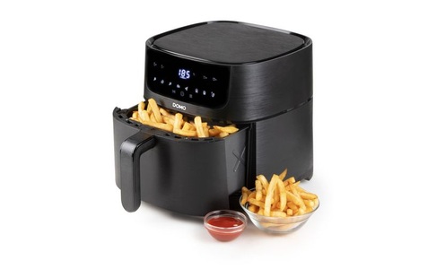 Domo, Domo Heissluft-Fritteuse DO539FR 1.5 kg, Schwarz, Domo, Fritteusen, Domo DO539FR Fritteusen, Produkte & Wohnen