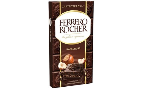 Ferrero, Ferrero Rocher Tafel Zartbitter 90g, Ferrero Rocher Tafel Zartbitter 90g