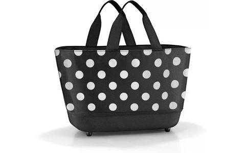 REISENTHEL, REISENTHEL® Einkaufskorb »Shoppingbasket Dots White«, Reisenthel Tasche Shoppingbasket Dots White