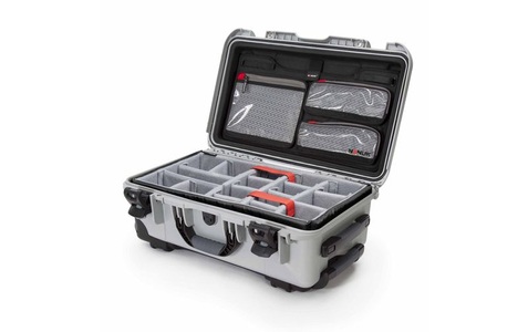 Nanuk, Nanuk Kunststoffkoffer 935 - TW+DO Silber, NANUK Transportkoffer Mod. 935 (B x H x T) 521 x 191 x 287 mm Silber 935S-060SV-0A0