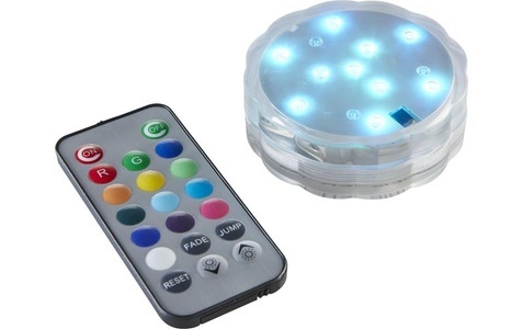 Star Trading, Star Trading 063-02 Water Candle Multicolor+Remote - LED-Kerze, LED Outdoor-Wasserkerze RGB