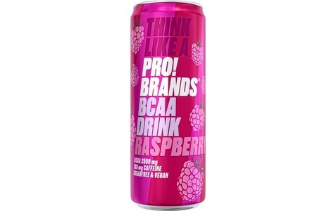 Probrands, PRO!BRANDS BCAA Drink Raspberry (330ml), 