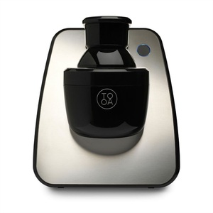 TOOA, TOOA Milano - Eismaschine (Schwarz/Edelstahl), TooA Eismaschine Milano Schwarz/Inox