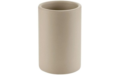 Diaqua, diaqua Mundspülbecher Zylo aus Keramik matt, beige