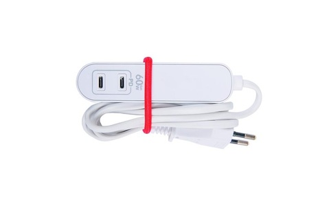 SKROSS Steckdosenleiste Travel Station, 1xEU-Dose, 2xUSB-C, 1.5 m