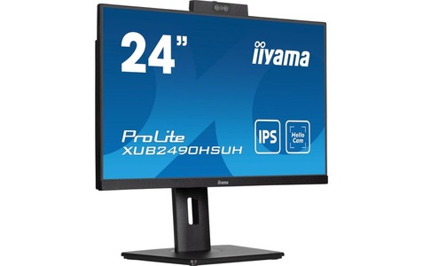Iiyama, Iiyama ProLite XUB2490HSUH-B1 LED-Monitor EEK D (A - G) 60.5 cm (23.8 Zoll) 1920 x 1080 Pixel 16:9 4 ms HDMI®,, ProLite XUB2490HSUH-B1, LED-Monitor