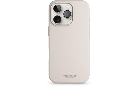 VONMÄHLEN, Vonmählen Back Cover Soft Silicone iPhone 16 Pro Cream, Vonmählen Back Cover Soft Silicone iPhone 16 Pro Cream