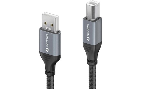 sonero USB 2.0-Kabel USB A - USB B 3 m