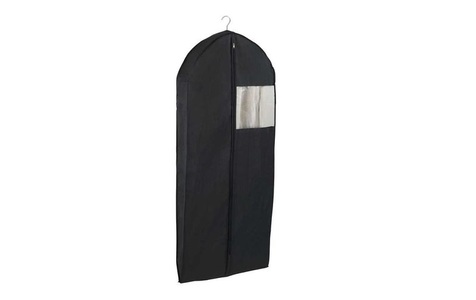 Wenko, Wenko - Kleidersack Deep Black Jumbo XXL, 60 x 135 x 12 cm, Wenko Kleiderschutzhülle Deep Black Jumbo XXL 60 cm x 135 cm