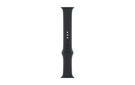 Apple, Apple 46mm Black Sport Band M/L Weitere Smartwatch, APPLE 46 mm, Sportarmband, Apple, Schwarz