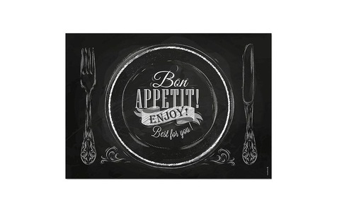 undefined, Papiertischset Bon Appetit, Trendform Tischset Enjoy 42 cm x 29.7 cm