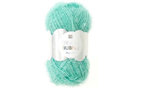 Rico, Rico Creative Bubble aqua 50 g, 90 m, 100 % PES, Rico Creative Bubble aqua 50 g, 90 m, 100 % PES