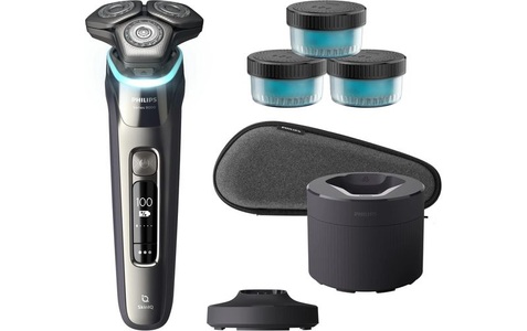 Philips, Philips Shaver series 9000 - Elektrischer Nass- und Trockenrasierer - S9974/63, Philips Herrenrasierer S9974/63