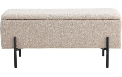 House nordic, House Nordic Sitztruhe »Watford 36.5 x 95 x 46 cm Beige«, House Nordic Sitztruhe »Watford 36.5 x 95 x 46 cm Beige«