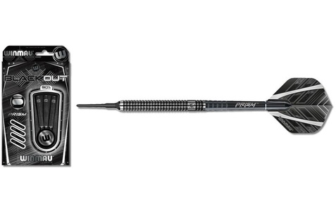 Winmau Dartpfeile Softdart Blackout 3 Stück