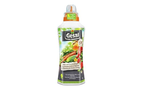 Gesal, GESAL Obst- und Gemüsedünger, Gesal BIO Obst- und Gemüsedünger 1 l