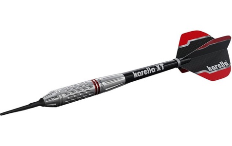 Karella Dartpfeile Softdart Commander 19g, 3 Stück ? Silber