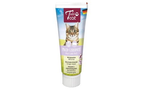 TubiCAT, Tubicat Milch-Leberpaté mit Katzenminze - 75 g, Tubicat Milch-Leberpaté mit Katzenminze - 75 g