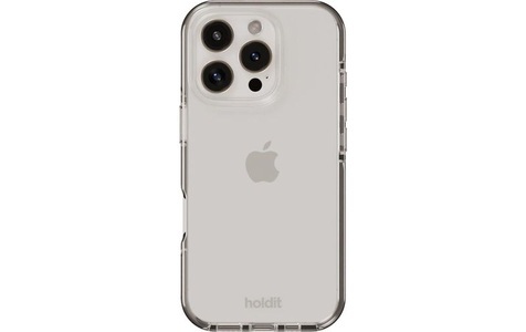 Holdit, Holdit Back Cover Seethru iPhone 16 Pro Max Weiss, Holdit Back Cover Seethru iPhone 16 Pro Max Weiss