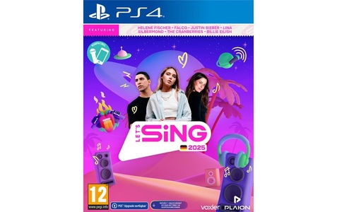 undefined, Let's Sing 2025 German Version (DE), Let's Sing 2025 mit deutschen & internationalen Hits - PlayStation 4 Deutsch