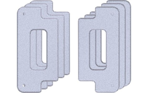 Hobot, HOBOT Microfaser Pad 3er Double S 6 Zubehör Fensterreiniger, Hobot Double S6 PG Microfaserpads 3 tlg. Zubehör