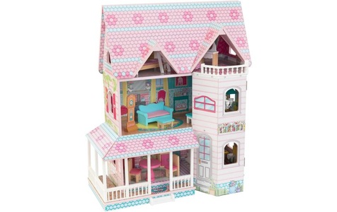 Kidkraft, KidKraft - Puppenhaus Abbey - Multicolor, Kid Kraft Puppenhaus Abbey Manor