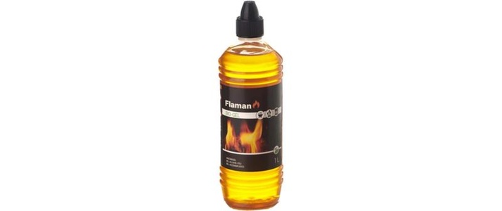 FLAMAN, FLAMAN Anzündhilfe BIO- GEL, Flaman Brennpaste Bio-Anzündgel 1000 ml