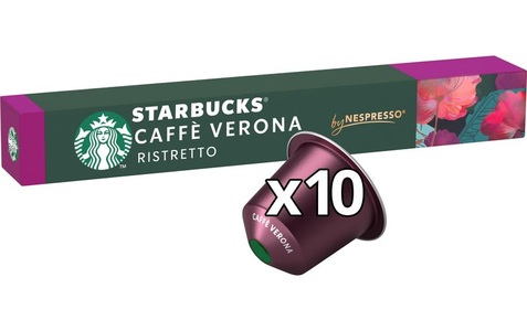 Starbucks, Starbucks Caffè Verona Dark Roast Nespresso® kompatible Kaffeekapseln, STARBUCKS Caffè Verona? - Kaffeekapseln