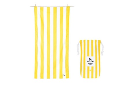 Diverse, Badetuch CABANA XL yellow