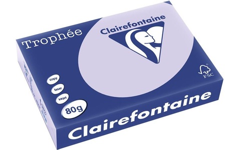 Clairefontaine, Kopierpapier A4 80g lila, Kopierpapier A4 80g lila
