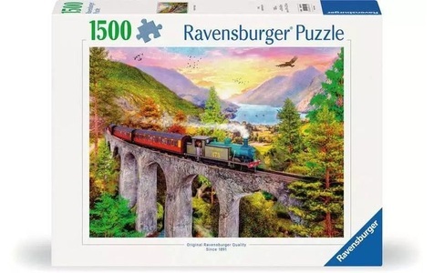 Ravensburger, Ravensburger Puzzle »Zugfahrt im Herbst 1500 Teile«, Ravensburger Puzzle »Zugfahrt im Herbst 1500 Teile«