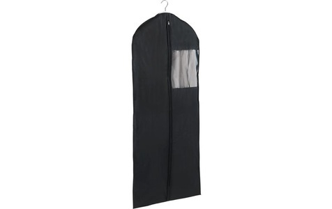 Wenko, Wenko - Kleidersack Deep Black, 60 x 150 cm, Wenko Kleiderschutzhülle Deep Black 60 cm x 150 cm, 1 Stück