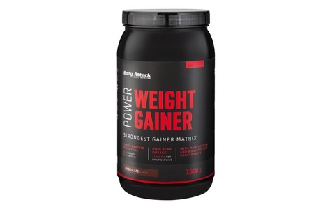Body Attack, Power Weight-Gainer - 1500g - Vanilla, Power Weight-Gainer - 1500g - Vanilla