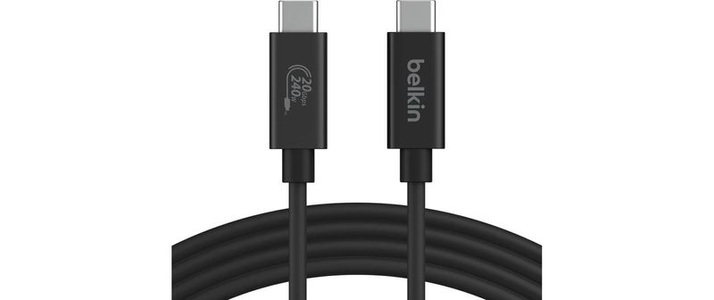 Belkin, Belkin USB-Ladekabel USB4 USB C - USB C 2 m, Belkin USB-Ladekabel USB4 USB C - USB C 2 m