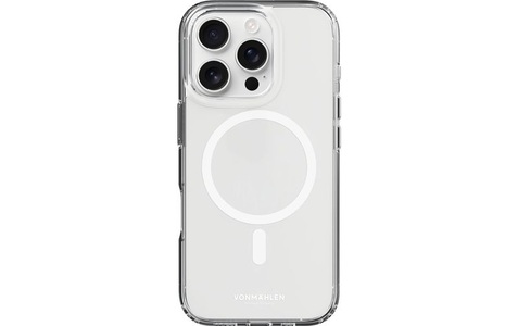 VONMÄHLEN, Vonmählen Back Cover Transparent iPhone 16 Pro Max White, Vonmählen Back Cover Transparent iPhone 16 Pro Max White