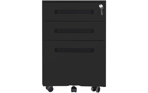 Contini, CONTINI, Unsere Neuheiten, CONTINI Rollkorpus schwarz Büromöbel, Produkte & Wohnen