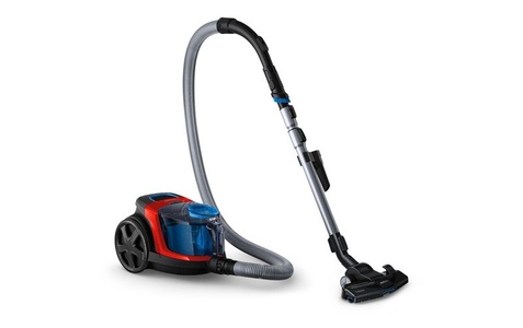 Philips, Philips FC9330/09 Staubsauger ohne Beutel, Philips Bodenstaubsauger PowerPro Compact Rot
