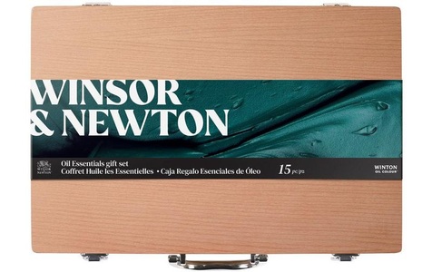 Basteln, Basteln Ölfarbe Oil Winton Holzkasten 8 x 37 ml Tuben, Basteln Ölfarbe Oil Winton Holzkasten 8 x 37 ml Tuben