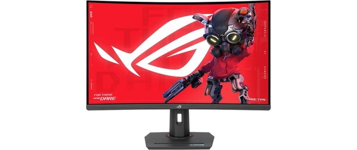 Asus, ROG Strix XG32WCMS, Gaming-Monitor, ASUS ROG Strix XG32WCMS 32 QHD Gaming Monitor (1 ms Reaktionszeit, 280 Hz)