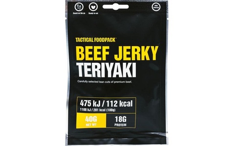 Tactical Foodpack, Tactical Foodpack Beef Jerky Teriyaki, 