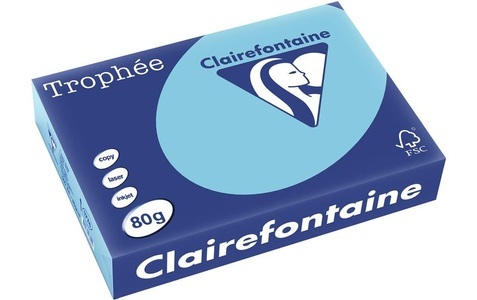 Clairefontaine, Kopierpapier A4 80g blau, Kopierpapier A4 80g blau