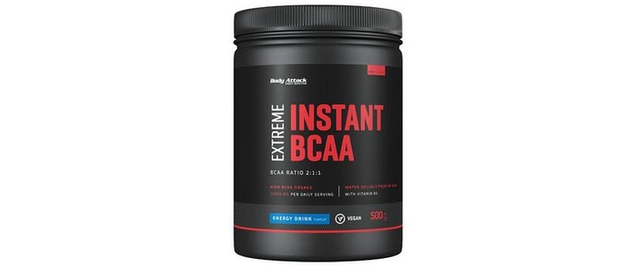 Body Attack, Extreme Instant BCAA - 500g - Ice Tea, Body Attack Extreme Instant BCAA Ice Tea (500g)